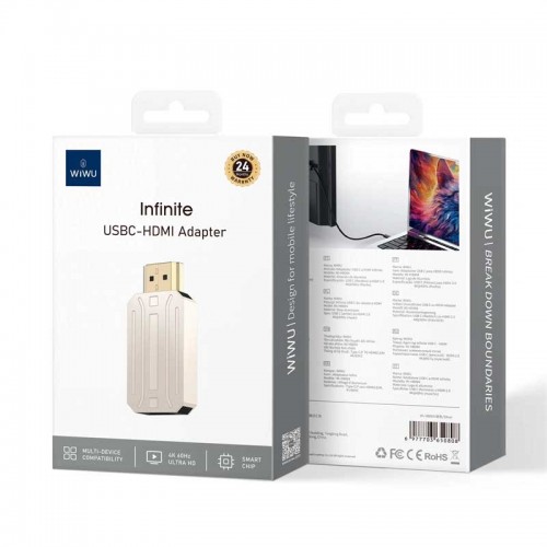 Адаптер-переходник Wiwu Infinite USB C to HDMl adapter Wi-HB004