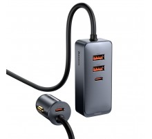 Автомобильное зарядное устройство Baseus car Charger 2U+2C 120W