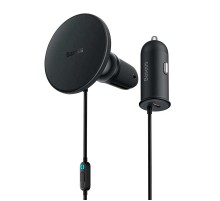 Автомобильный держатель с беспроводной зарядкой Baseus Cw01 Magnetic Wireles Charging Car Mount 15W