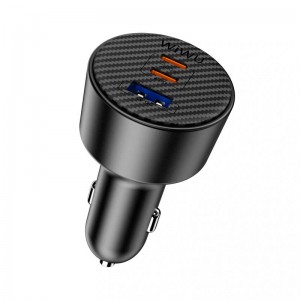 Автомобильное зарядное устройство 200W Wiwu Starship USB-A+2USB-C Fast Car Charger Wi-CC026