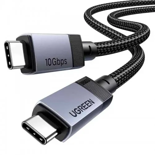 Кабель Ugreen High Quality USB-C Cable L701/USB-C to USB-C 240W 10Gbps Max 1m (35767)
