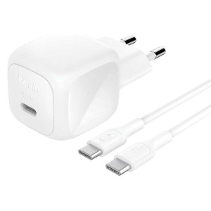 Зарядное устройство Belkin BoostCharge Compact USB-C Wall Charger 45W with Cable EU 2pin