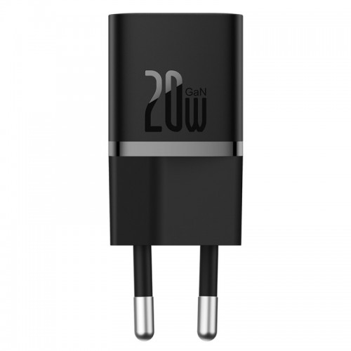 Блок питания Baseus GaN 5 Fast Charger (mini) 1C 20W EU (CCGAN20E5-M)