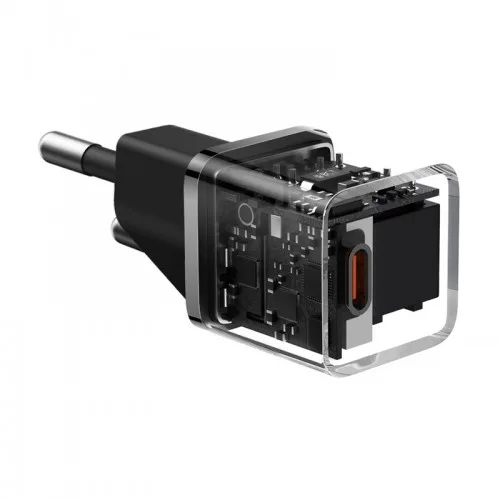Блок питания Baseus GaN 5 Fast Charger (mini) 1C 20W EU (CCGAN20E5-M)