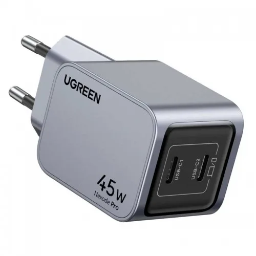 Зарядное устройство UGreen Nexode Pro Dual GaN Fast Charger 45W