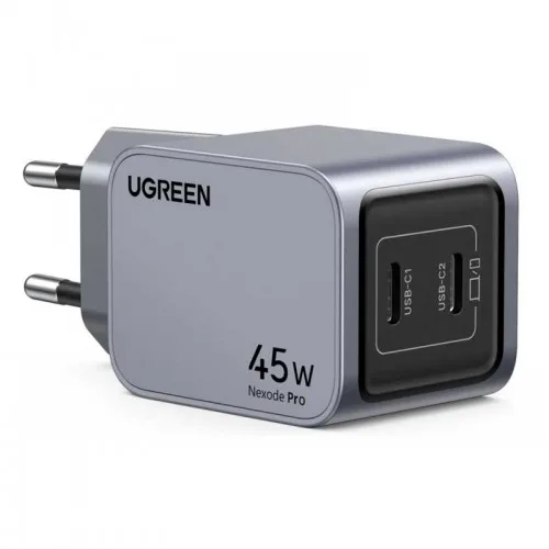 Зарядное устройство UGreen Nexode Pro Dual GaN Fast Charger 45W