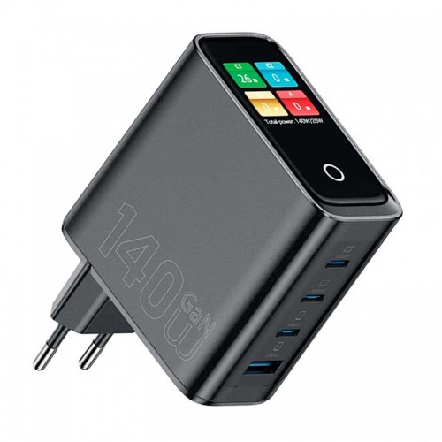 Зарядное устройство Wiwu Voyager 140W PD/QC GaN Fast Charger (Wi-G028)