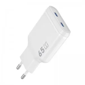 Зарядное устройство Wiwu Essen Slim Ultra-Compact GaN Charger 65W (Wi-G035)