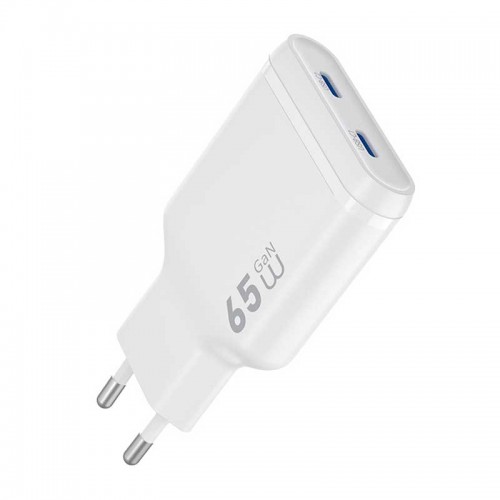 Зарядное устройство Wiwu Essen Slim Ultra-Compact GaN Charger 65W (Wi-G035)