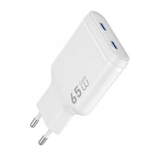 Зарядное устройство Wiwu Essen Slim Ultra-Compact GaN Charger 65W (Wi-G035)