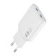 Зарядное устройство Wiwu Essen Slim Ultra-Compact GaN Charger 65W (Wi-G035)