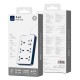 Удлинитель Wiwu 11 in 1 Power Strip 4C+2A+5AC Wi-S006
