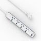Удлинитель Wiwu 8 in 1 Power Strip 2C+2A+4AC Wi-S007