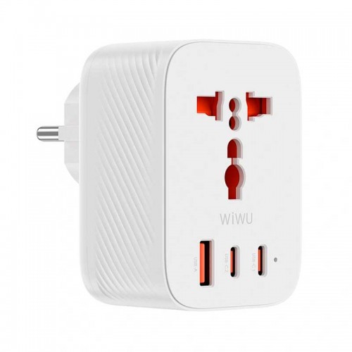 Сетевой адаптер Wiwu Power Cube 30W GaN Travel Adapter Wi-UA008