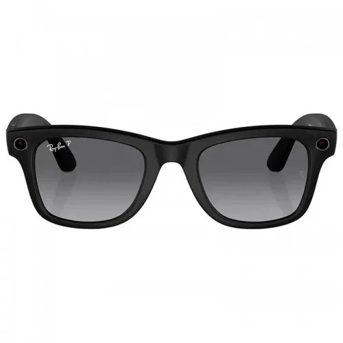 Солнцезащитные очки RayBan Meta Wayfarer RW4006 Matte Black Polar Gradient Graphite