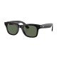 Солнцезащитные очки RayBan Meta Wayfarer RW4006 Shiny Black G15 Green