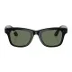Солнцезащитные очки Ray-Ban Meta Wayfarer RW4006, Shiny Black / G-15 Green