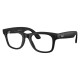 Солнцезащитные очки Ray-Ban Meta Wayfarer Gen 2 RW4012, Matte Black / Clear (Blue-Violet Light Filter)