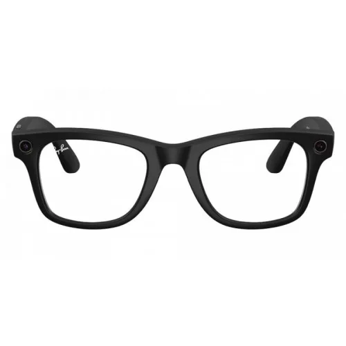 Солнцезащитные очки Ray-Ban Meta Wayfarer Gen 2 RW4012, Matte Black / Clear (Blue-Violet Light Filter)