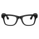 Солнцезащитные очки Ray-Ban Meta Wayfarer Gen 2 RW4012, Matte Black / Clear (Blue-Violet Light Filter)