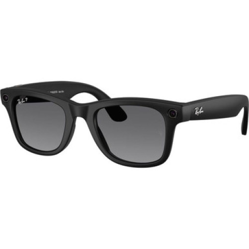Солнцезащитные очки Ray-Ban Meta Wayfarer Gen 2 RW4012, Matte Black / Graphite Gradient Polarized