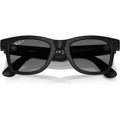 Солнцезащитные очки Ray-Ban Meta Wayfarer Gen 2 RW4012, Matte Black / Graphite Gradient Polarized