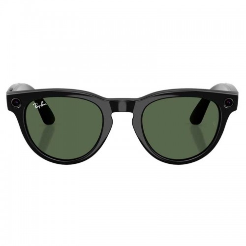 Солнцезащитные очки RayBan Meta Headliner Gen 2 Shiny Black Transition Graph. Green