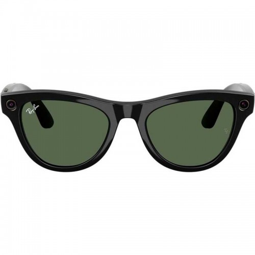 Солнцезащитные очки RayBan Meta Skyler Gen 2 Shiny Black G15 Green