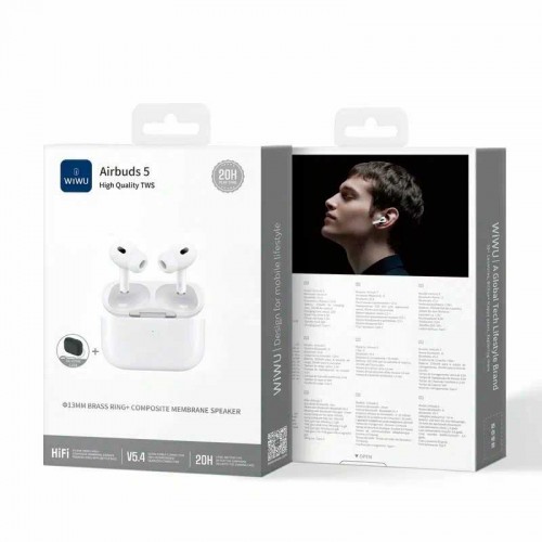 Беспроводные наушники Wiwu Airbuds 5 (4-mic ENC)