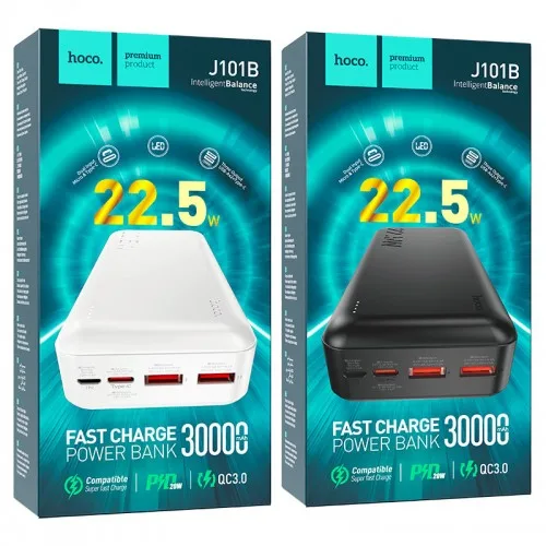 Внешний аккумулятор Hoco J101B 30000mAh