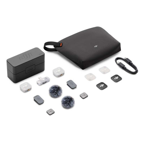 Беспроводной микрофон DJI Mic Mini 2 gen DMMR01 - 2 person For Mobile