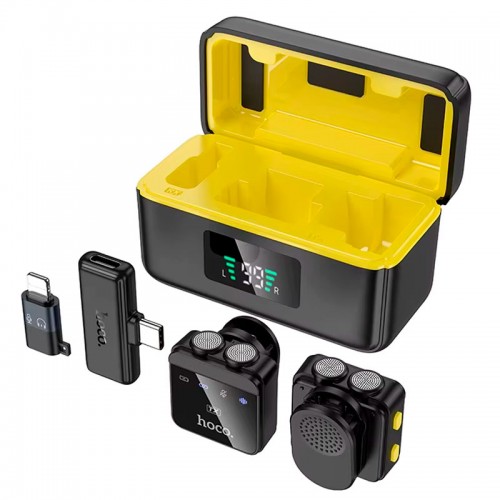 Беспроводной микрофон Hoco L17 (iP/Type-C)