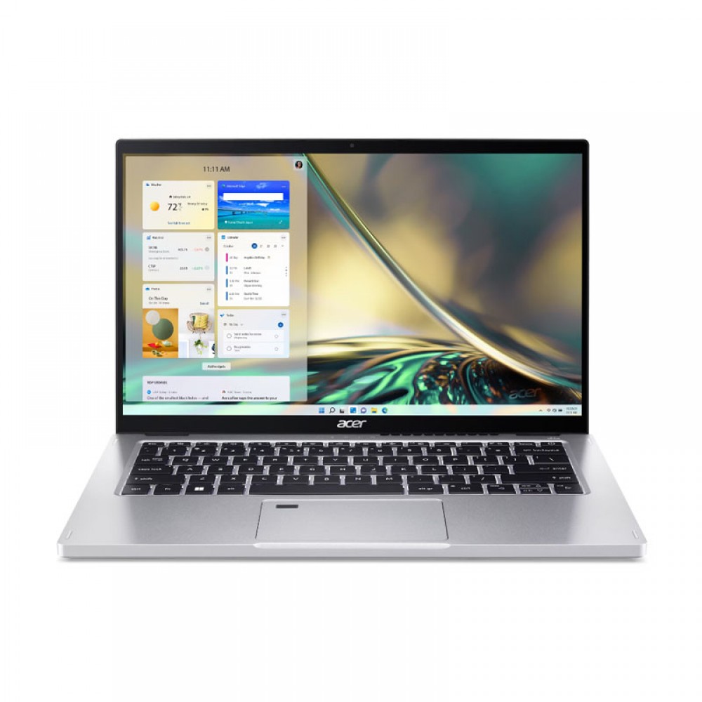 Ноутбук Acer Spin 3 14" X360 TouchScreen Intel Core i3-1215U 12th Gen/ Intel UHD Graphics (8GB+256GB SSD) Win11 Silver