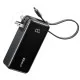 Внешний аккумулятор Anker Power Bank 10000мАч, 30W, Fusion Built-In Retractable USB-C Cable