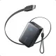 Внешний аккумулятор Anker Nano Power Bank 10000мАч, 45W, Built-In Retractable USB-C Cable