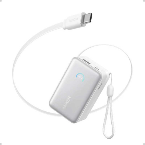 Внешний аккумулятор Anker Nano Power Bank 10000мАч, 45W, Built-In Retractable USB-C Cable