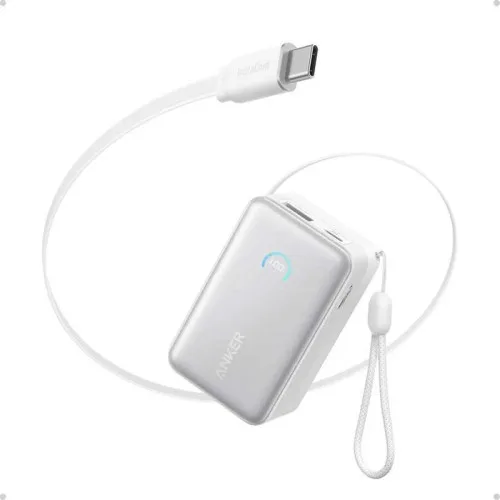 Внешний аккумулятор Anker Nano Power Bank 10000мАч, 45W, Built-In Retractable USB-C Cable