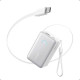Внешний аккумулятор Anker Nano Power Bank 10000мАч, 45W, Built-In Retractable USB-C Cable