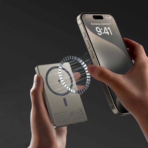 Внешний аккумулятор Wiwu Ultra Thin Power Bank 10000mAh Magnetic Wi-P020