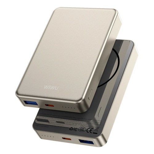 Внешний аккумулятор Wiwu Ultra Thin Magnetic Power Bank 10000mAh