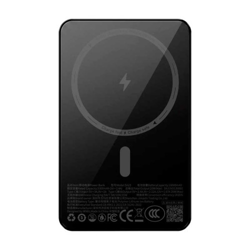 Внешний аккумулятор Wiwu Ultra thin magnetic power bank SA23 10000mAh (3C)