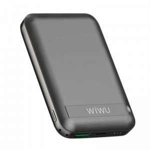 Внешний аккумулятор WIWU Snap Cube-Magnetic Wireless Charger Power Bank 10000mAh SC1000WHT (3C)