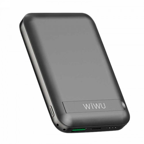 Внешний аккумулятор WIWU Snap Cube-Magnetic Wireless Charger Power Bank 10000mAh SC1000WHT (3C)