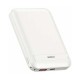 Внешний аккумулятор WIWU Snap Cube-Magnetic Wireless Charger Power Bank 10000mAh SC1000WHT (3C)