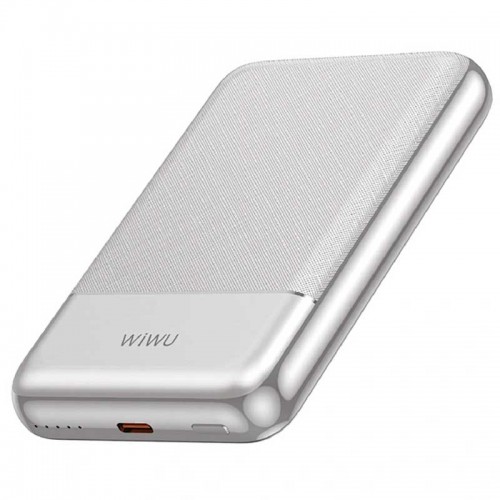 Внешний аккумулятор Wiwu Silver Seraph Alloy Unibody Power Bank 10000 mAh