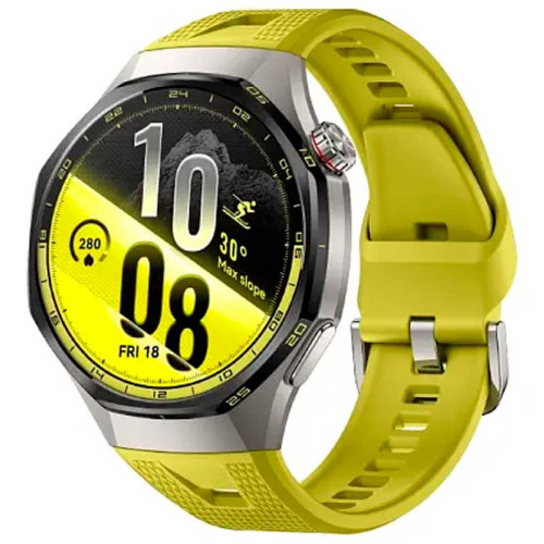 Смарт-часы Huawei Watch GT 7 Pro 46mm Yellow EaseCross Fluoroelastomer Strap