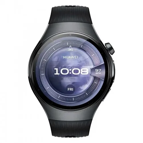Смарт-часы Huawei Watch 5 46mm Black Fluoroelastomer Strap