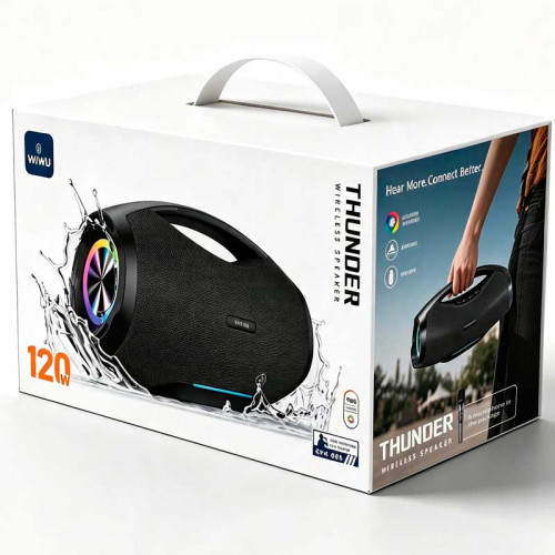 Беспроводная колонка Wiwu Thunder Portable Wireless Speaker SPK-006