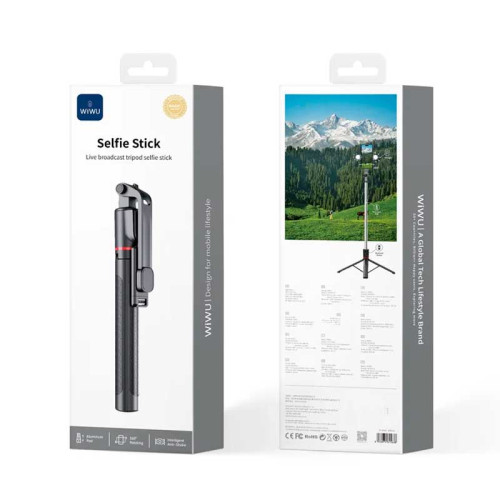 Монопод-трипод Wiwu Live Broadcast Tripod Selfie Stick 1.8m Wi-SE015
