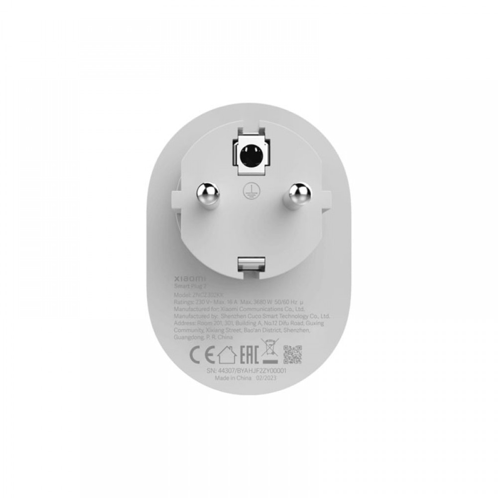 Умная розетка Xiaomi Smart Plug 2 